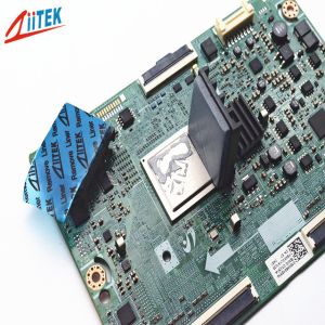 China CPU Density Conductive Thermal Pad with 1.5mmT Thickness and Ceramic Filled Silicone Elastomer Construction on sale