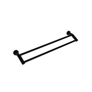 Buy cheap Double towel rail 82209,Round &chrome&Black Color&Zinc+SS201&Bathroom Accessorie product
