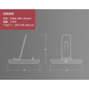 COMER anti theft mobile mount cell phone tabletop display stands