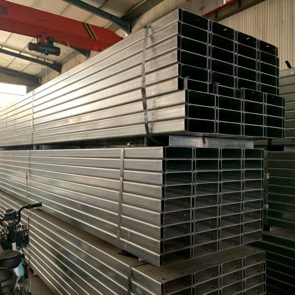 Quality Lightweight Easy To Handle C Section Steel Roll-Formed From Galvanized Steel Strip With Carbon Steel Supports for sale