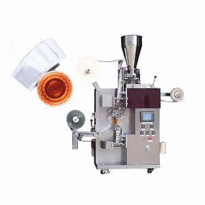 Buy cheap Double Chamber Triangle Pyramid Teabag Making Machine 20bags/Min from wholesalers