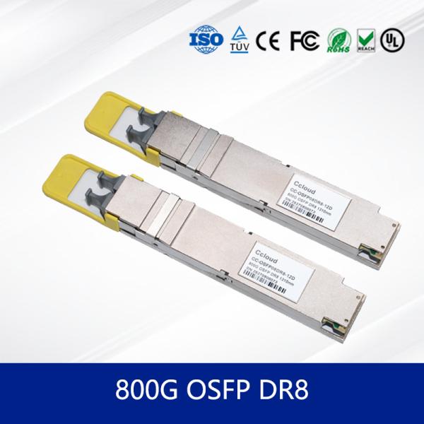 Quality Reliable optical transceiver module 800G OSFP DR8 Transceiver for High-Performance Data Transmission for sale