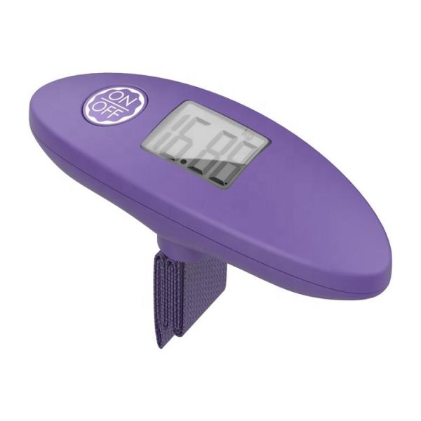 Conveniently-Sized and Easy-to- Mini Digital Scale for Luggage With Strap Button