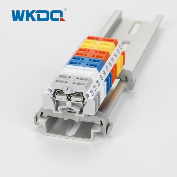 261-361B Strip Spring Clamp Terminal Block Connector Mini Rail With Mounting