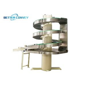 Buy cheap Carton Boxes Elevator Belt Spiral Case Lifting Conveyor from wholesalers