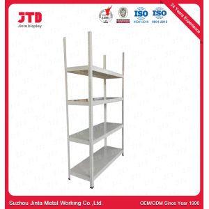 Buy cheap 450mm 1200mm Boltless Metal Shelving ODM 4 Tier Industrial Shelf from wholesalers