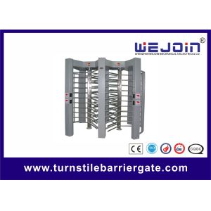 Buy cheap Pedestrian Passing Full Height Turnstile With RS485 Communication Interface from wholesalers
