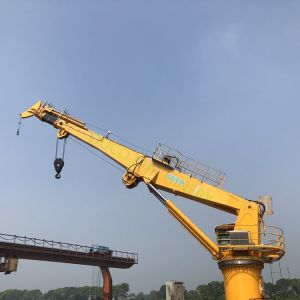 Buy cheap Electric 1.5T Hydraulic 36M Telescopic Boom Crane from wholesalers