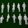 Buy cheap 2017 new 1:30 6cm high Architectural Scale Model Figure White Figure Passenger figure for Model Train Layout from wholesalers