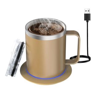 Buy cheap Thermostatic Temperature Control Self Heating Ceramic Mug 55 Degree from wholesalers