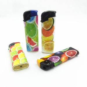 Customizable Colorful EUR Standard Plastic Electric Lighter with Custom Pattern