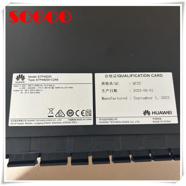 Quality Huawei ETP48200-C2A6 Embedded Power Supply 48V200A for sale