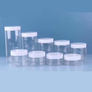 Buy cheap Customized Printing Plastic Jar Containers With Aluminum Lid And Custom Packaging from wholesalers