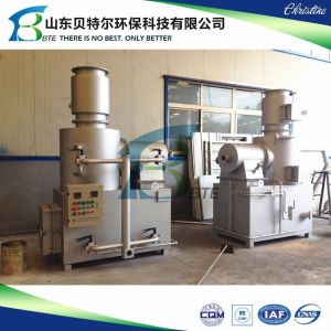Solid Waste Burning Incinerator for Rubber and Plastic Disposal in Industrial