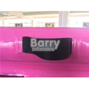 Buy cheap Girl Party Gift Pink Inflatable Air Track Gym Mat For Gymnastics Or Dance Avoid Injury from wholesalers