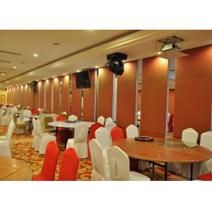 Folding Partition Walls , Office Aluminum Sliding Doors , Aluminium Ceiling
