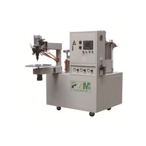 China Max OD 450 mm Filter End Cap Gluing Air Filter Making Machine on sale China Max OD 450 mm Filter End Cap Gluing Air Filter Making Machine on sale