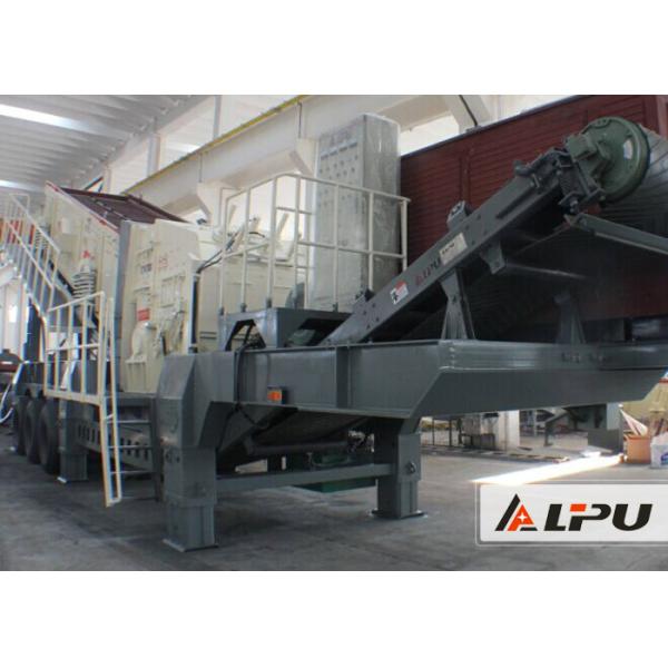 Buy cheap Large Capacity Mobile Impact Crushing Plant / Stone Crushing Machinery from wholesalers