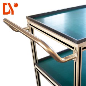 Buy cheap Customized Tote Cart Cold Pressing / Rolling Aluminium Profile Easy Assemble from wholesalers