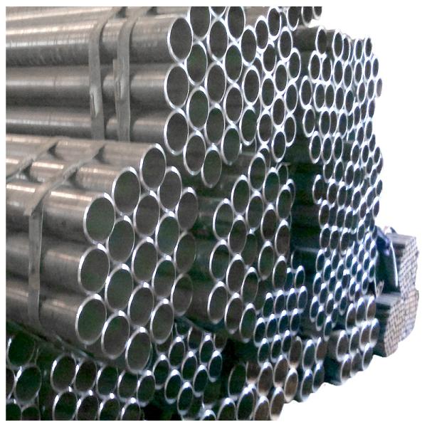 Quality ASTM A53 sch40 erw steel welded pipe / mild ms black carbon erw steel pipe standard length for sale