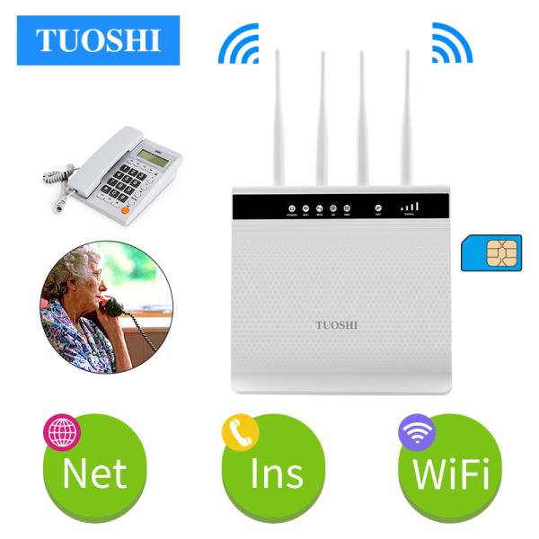 Quality MTK Chipset LTE Router Volte With RJ11 Port 4x5dbi High Gain Antennas for sale