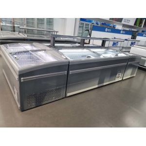 Digital Control Sliding Door Chest Freezer 220V Auto Defrost