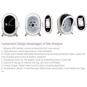 Multifunction Professional Skin Analyzer , Skin Moisture Analyzer Portable