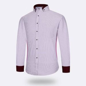 Buy cheap Personalization Custom Fit Dress Shirts Low Temperature Ironing Anti Shrink from wholesalers