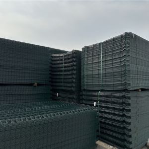 3D Welded Curved Panel/PVC Wire Mesh PVC Coated Frame Finishing Customized