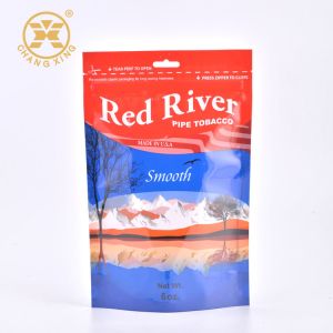 Buy cheap Empty Hand Rolling Custom Tobacco Pouches Zipper Top from wholesalers