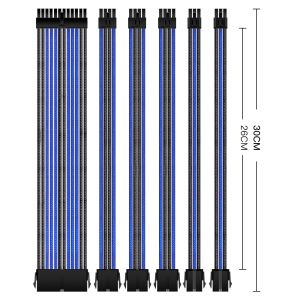 Buy cheap ATX Extension PSU Cable Extension 24 pin Power Supply PSU Extension Sleeved Cable Power Supply Cable PSU Wire Coated Copper from wholesalers