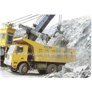 Buy cheap Rated load 50 tons Off road Mining Dump Truck Tipper  drive 6x4 with 32 m3 body cargo Volume from wholesalers