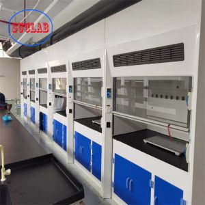 Buy cheap 1200m3/h Exhaust Volume Laboarotory Fume Chamber With Horizontal Airflow from wholesalers