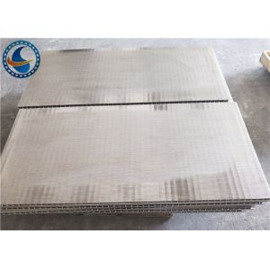 Buy cheap Anti Abrasion Johnson Wedge Wire Screens With Excellent Permeability from wholesalers