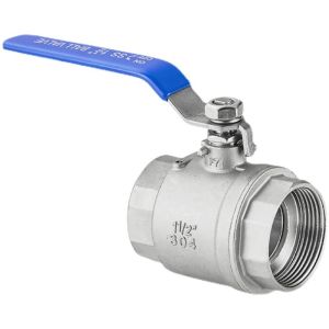 Buy cheap Standard SS304 DN10 Female Threaded Manual Control Ball Valve for 1''-8'' Steel Pipes from wholesalers