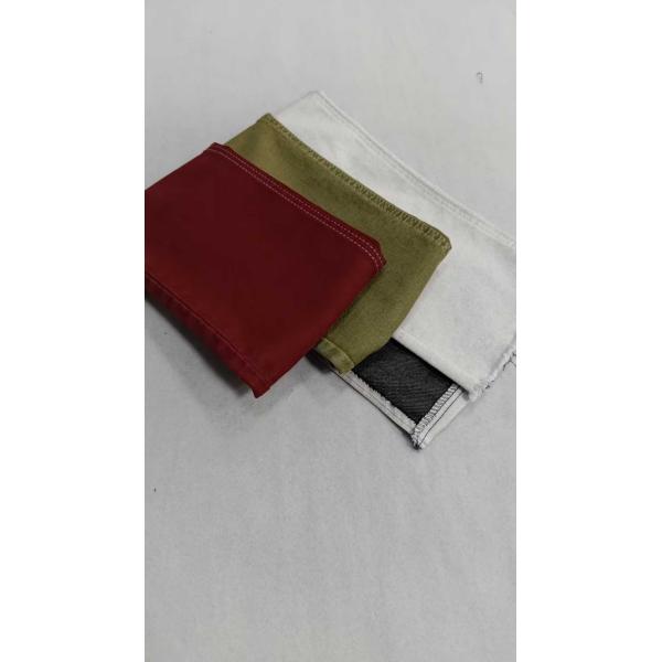 Buy cheap OE Fake knitted denim 295GSM PFD with full width 62/63" construction OE21*200/70D+300D 144F Denim fabric JS4041-295B from wholesalers