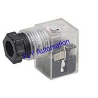 Buy cheap 9.4MM 2+1GND DIN43650C IP65 MPM Solenoid Electromagnetic Induction Coil Connector product