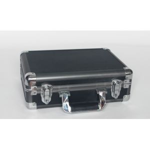 China Portable Aluminum Tool Case Round Corner Design Anodize Grey Easy Cleaning on sale