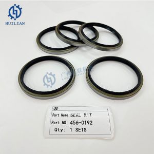 Excavator Seal Kit 456-0192 85mm Internal Diameter Rubber Lip Type Seal For 340