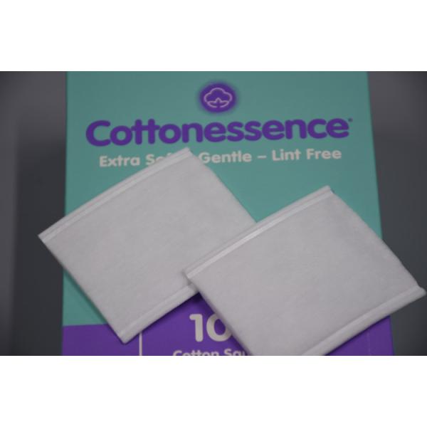 Quality 100% Pure Cotton Biodegradable Skincare Cosmetic Cotton Pads Makeup Remover for sale