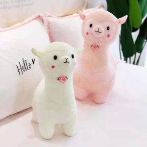 40cm Plush Alpaca Stuffed Toy With Polypropylene Cotton Filling