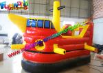 Buy cheap Pirate Boat Commercial Bouncy Castles , Children Inflatable Bounce House from wholesalers
