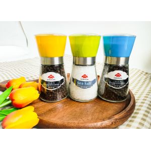 Buy cheap Adjustable Glass Grinder Salt And Pepper Refillable Grinders CUstomized grinder from wholesalers