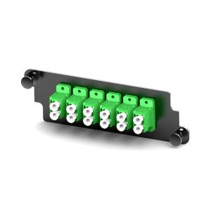 Buy cheap LC Fiber Optic Adapter Panel Lgx Fiber Adapter Panels from wholesalers