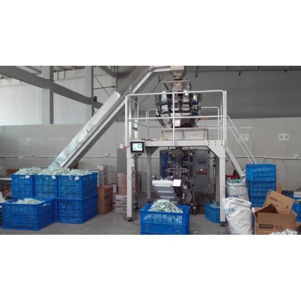 Spiral Feeding Powder Packing Machine Easy Operation PLC Control System