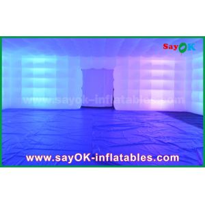 Buy cheap Kampa Air Tent Giant White 210 D Oxford Inflatable Air Tent With LED Lighting For Party from wholesalers