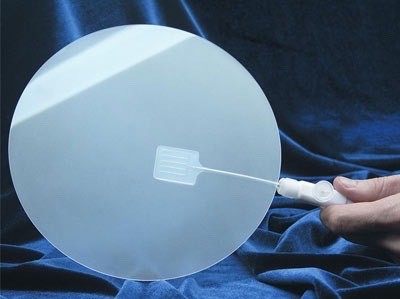 200mm 8inch Al2O3 Sapphire Optical Windows , Silicon Substrate SSP DSP 1.0mm C -