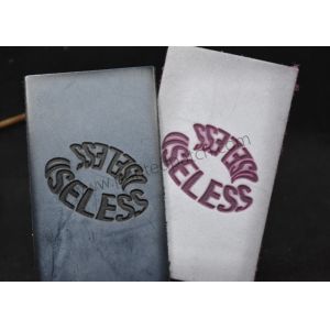 Buy cheap Discoloration Leather Jean Patches Iron On OEKO Leather Handmade Labels from wholesalers