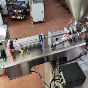 2KW Liquid Pouch Filling Machine 60bags/min Tomato Paste Packing