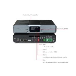 Buy cheap Dual Stream Shallow Compression + Deep Compression Av Access Best 4k Kvm Over Ip Extender from wholesalers
